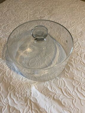 Clear Glass Cake Dome Lid